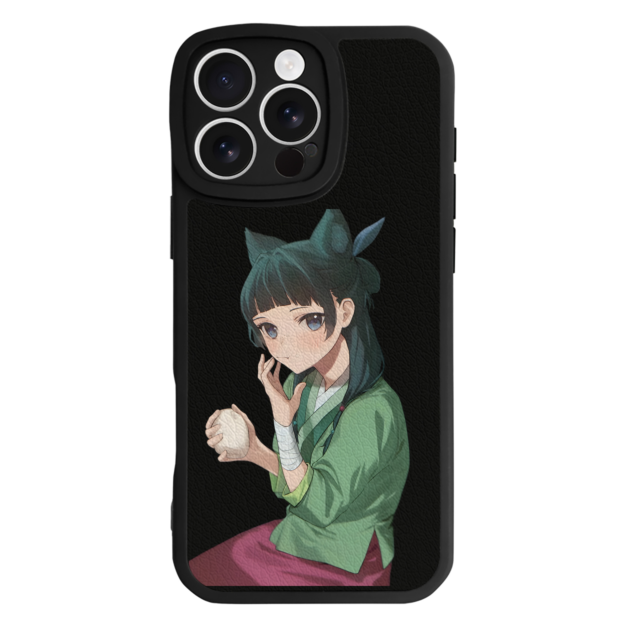 薬屋のひとりごと The Apothecary Diaries 【iPhone 16シリーズ対応】シリコンスマホケース（レザー調） 材質：シリコン